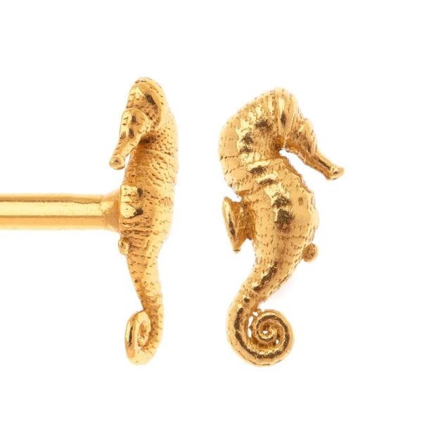 Earrings silver 925o seahorse