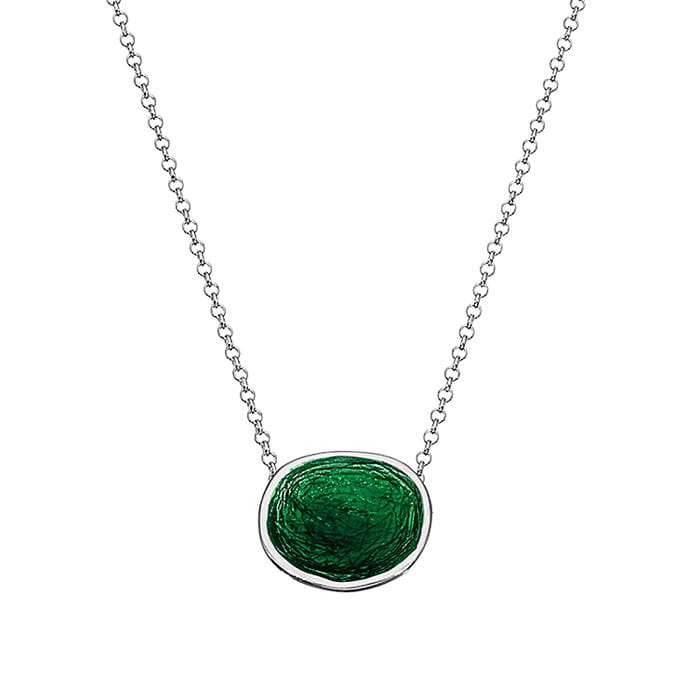 Necklaces silver 925o enamel