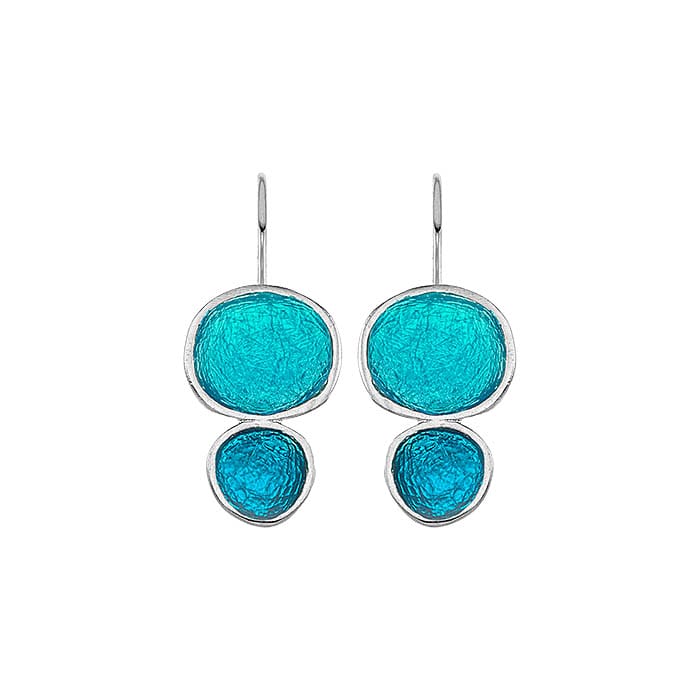 Earring silver 925o enamel