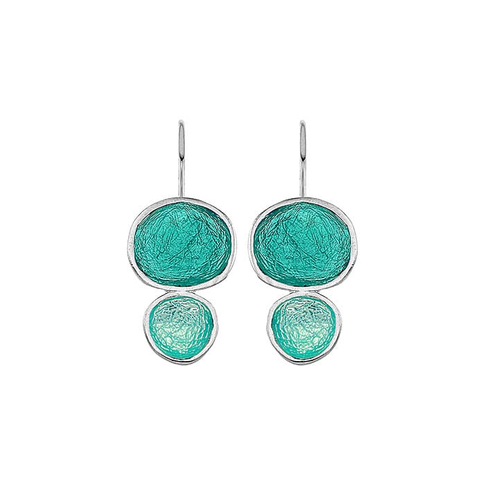 Earring silver 925o enamel