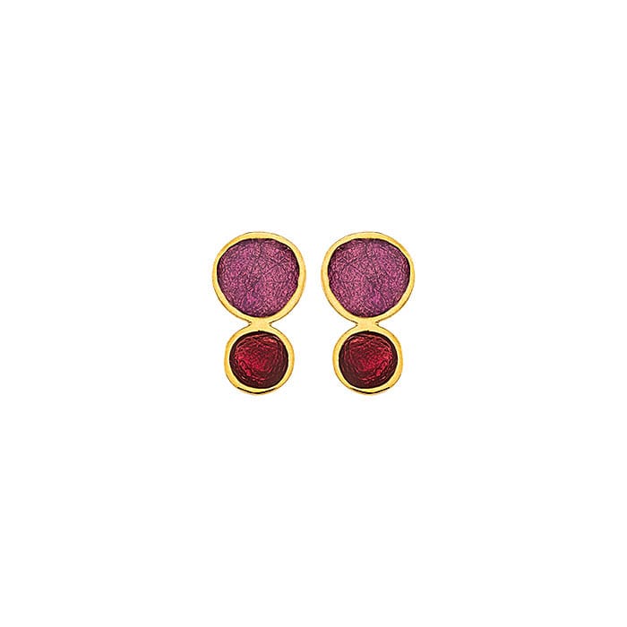 Earring silver 925o enamel