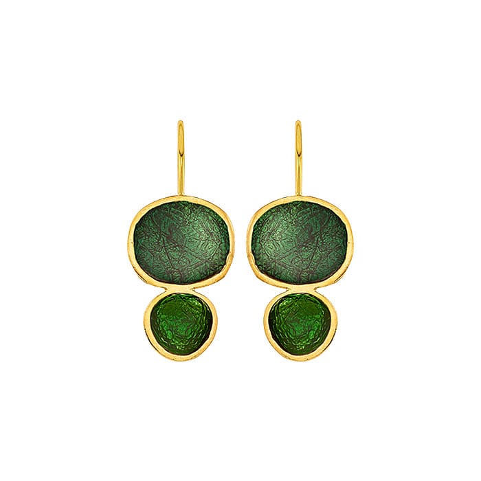 Earring silver 925o enamel