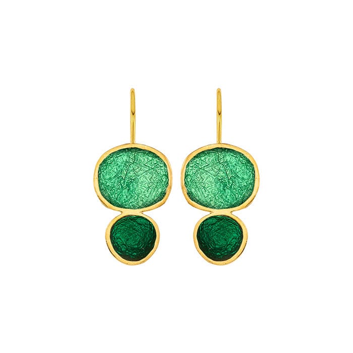 Earring silver 925o enamel