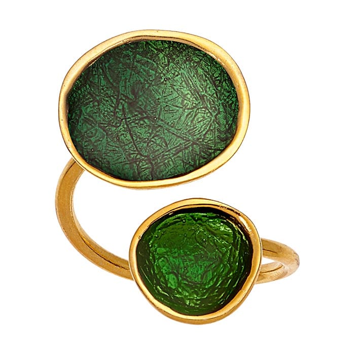 Ring silver 925o enamel