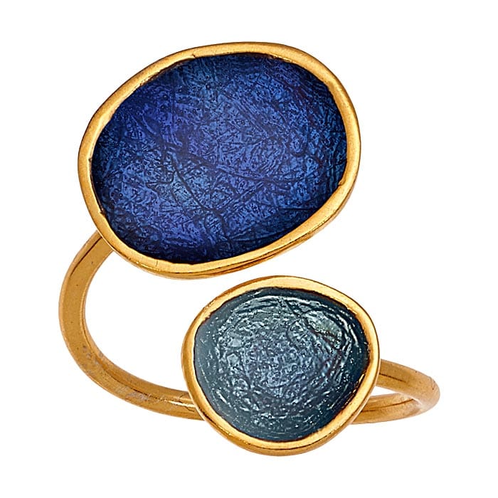 Ring silver 925o enamel