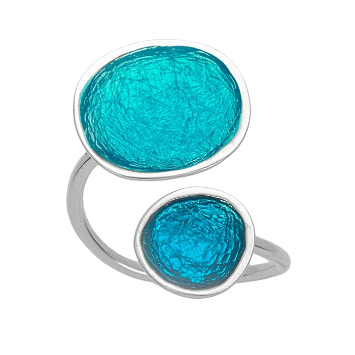 Ring silver 925o enamel